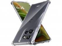 CaseBoutique Camera Cover TPU Case Doorzichtig - Motorola Moto G17 hoesje