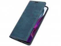 Just in Case Slim BookCase Blauw - Motorola Moto G200 5G hoesje