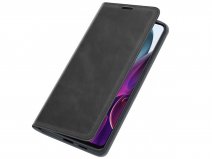 Just in Case Slim BookCase Zwart - Motorola Moto G200 5G hoesje