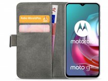 Mobilize Walletbook Zwart - Motorola Moto G30 hoesje