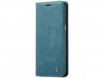 CaseMe Vintage BookCase Groen - Motorola Moto G31/G41 hoesje