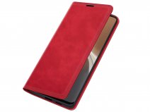 Just in Case Slim Wallet Case Rood - Motorola Moto G32 hoesje