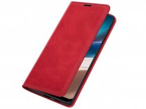 Just in Case Slim Wallet Case Rood - Motorola Moto G42 hoesje