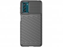 Just in Case TPU Rugged Grip Case - Motorola Moto G42 hoesje