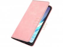 Just in Case Magnetic BookCase Roze - Motorola Moto G50 hoesje