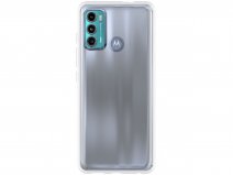 Just in Case Crystal Clear TPU Case - Motorola Moto G60 hoesje