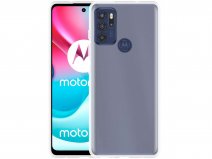 Just in Case Crystal Clear TPU Case - Motorola Moto G60s hoesje