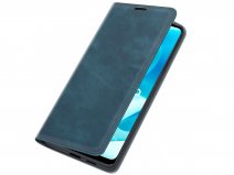 Just in Case Slim BookCase Blauw - Motorola Moto G60s hoesje