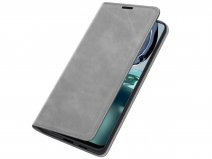 Just in Case Slim Wallet Case Grijs - Motorola Moto G62 hoesje