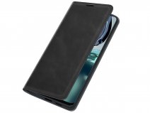 Just in Case Slim Wallet Case Zwart - Motorola Moto G62 hoesje