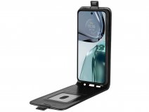 Just in Case Flip Case Zwart - Motorola Moto G62 hoesje