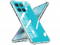 CaseBoutique Anti-Shock TPU Case Doorzichtig - Motorola Moto G67 hoesje