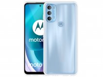 Just in Case Crystal Clear TPU Case - Motorola Moto G71 5G hoesje