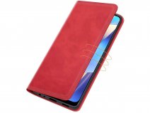 Just in Case Slim BookCase Rood - Motorola Moto G71 5G hoesje