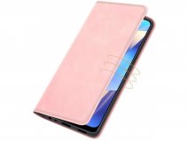 Just in Case Slim BookCase Roze - Motorola Moto G71 5G hoesje