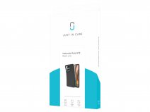 Just in Case TPU Case Zwart - Motorola Moto G75 hoesje