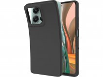Just in Case TPU Case Zwart - Motorola Moto G75 hoesje
