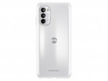 Just in Case Crystal Clear TPU Case - Motorola Moto G82 hoesje