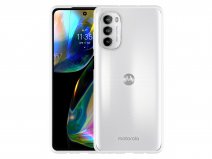 Just in Case Crystal Clear TPU Case - Motorola Moto G82 hoesje