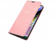 Just in Case Slim Wallet Case Roze - Motorola Moto G82 hoesje