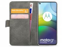 Mobilize Walletbook Zwart - Motorola Moto G9 Power hoesje