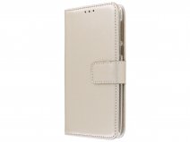 Book Case Wallet Goud - Motorola Moto G7 Play hoesje