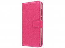 Book Case Wallet Roze - Motorola Moto G7 Plus hoesje