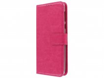 Book Case Wallet Roze - Motorola Moto G7 Power hoesje