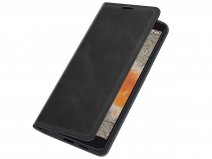 Just in Case Slim Wallet Case Zwart - Nokia C02 hoesje