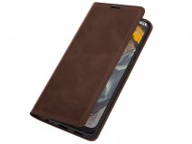 Just in Case Magnetic BookCase Bruin - Nokia G22 hoesje