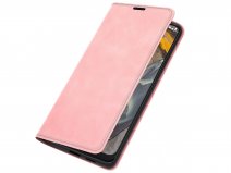 Just in Case Magnetic BookCase Roze - Nokia G22 hoesje