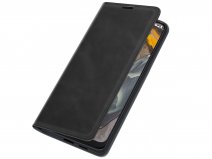 Just in Case Magnetic BookCase Zwart - Nokia G22 hoesje