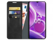 Just in Case Slim Wallet Case Zwart - Nokia G42 hoesje