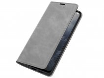 Just in Case Slim Wallet Case Grijs - Nokia G60 hoesje