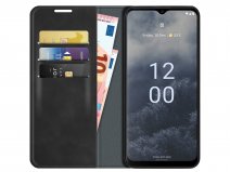 Just in Case Slim Wallet Case Zwart - Nokia G60 hoesje