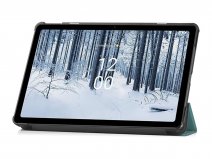 Just in Case Smart Folio Stand Case Groen - Nokia T21 Hoesje