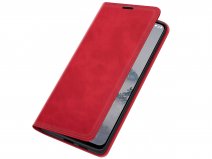 Just in Case Slim Wallet Case Rood - Nokia X30 hoesje