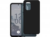 Just in Case TPU Case Zwart - Nokia X30 hoesje