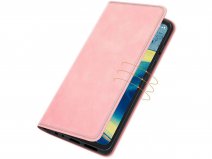 Just in Case Magnetic BookCase Roze - Nokia XR20 hoesje