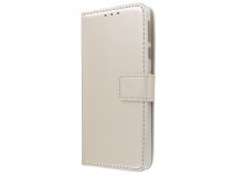 Book Case Wallet Mapje Goud - Nokia 1 Plus hoesje
