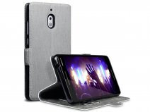 CaseBoutique SlimFit Bookcase Grijs - Nokia 2.1 hoesje