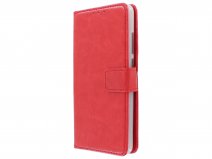 Bookcase Wallet Rood - Nokia 2.1 hoesje