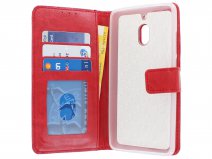 Bookcase Wallet Rood - Nokia 2.1 hoesje