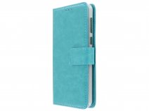 Bookcase Wallet Turquoise - Nokia 2 hoesje