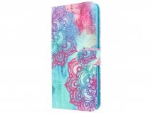 Mandala Bookcase Mapje - Nokia 3.1 Plus hoesje