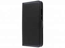 Book Case Mapje Zwart - Nokia 3.1 Plus hoesje