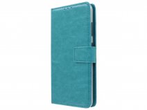 Book Case Wallet Mapje Turquoise - Nokia 3.2 hoesje