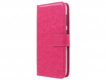 Book Case Wallet Mapje Roze - Nokia 4.2 hoesje