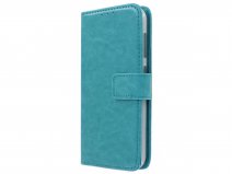 Book Case Wallet Mapje Turquoise - Nokia 4.2 hoesje