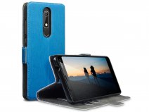 CaseBoutique SlimFit Bookcase Blauw - Nokia 5.1 hoesje